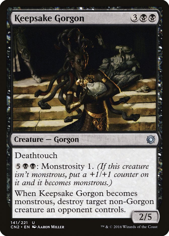 Magic the Gathering Card - Keepsake Gorgon - MTG Circle