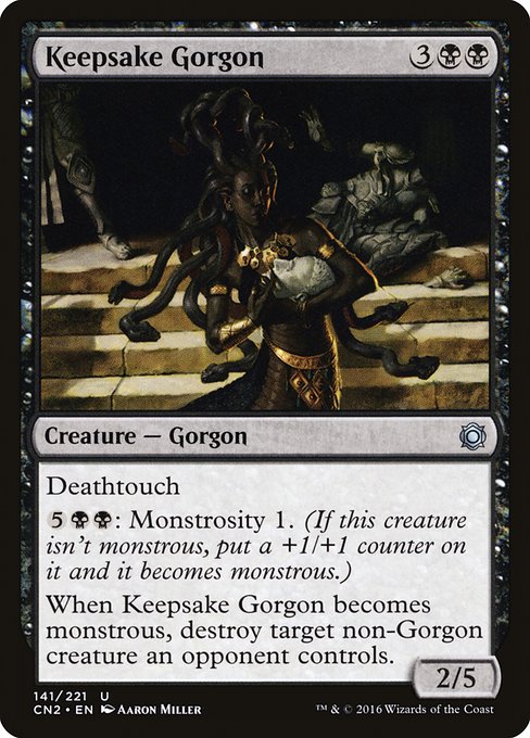 Magic the Gathering Card - Keepsake Gorgon - MTG Circle