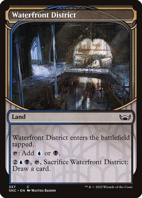 Magic the Gathering Card - Waterfront District - MTG Circle