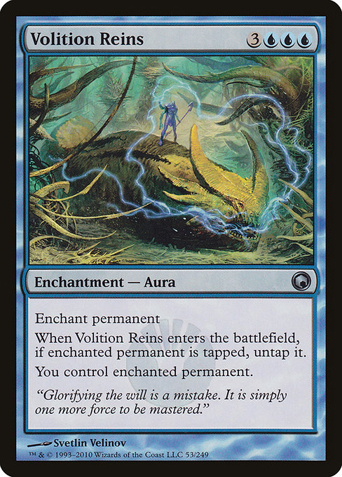 Magic the Gathering Card - Volition Reins - MTG Circle