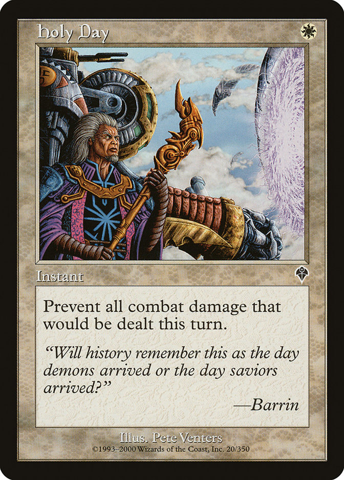 Magic the Gathering Card - Holy Day - MTG Circle