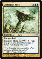 Magic the Gathering Card - Leafdrake Roost - MTG Circle