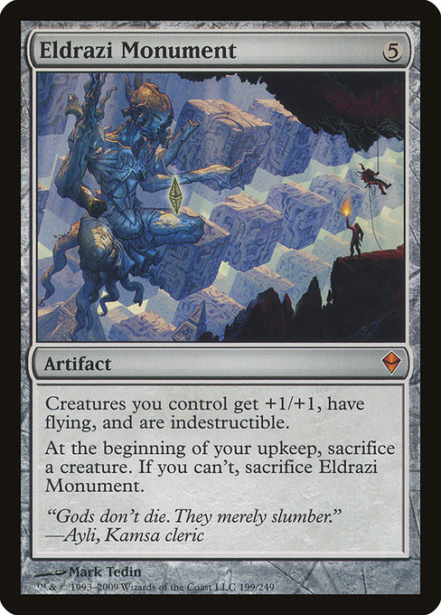 Magic the Gathering Card - Eldrazi Monument - MTG Circle