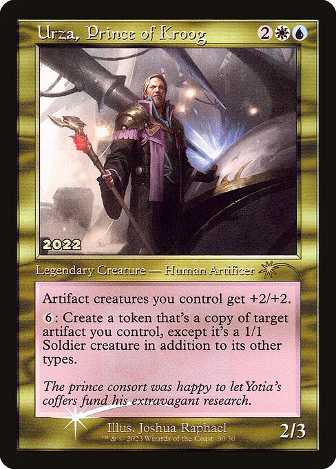 Magic the Gathering Card - Urza, Prince of Kroog - MTG Circle