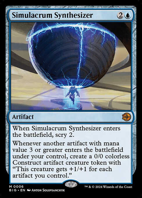 Magic the Gathering Card - Simulacrum Synthesizer - MTG Circle