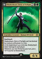 Magic the Gathering Card - Shadowheart, Cleric of Twilight - MTG Circle