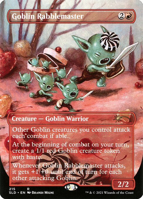 Magic the Gathering Card - Goblin Rabblemaster - MTG Circle