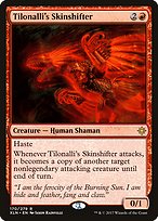 Magic the Gathering Card - Tilonalli's Skinshifter - MTG Circle