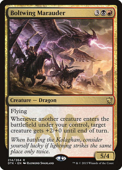 Magic the Gathering Card - Boltwing Marauder - MTG Circle