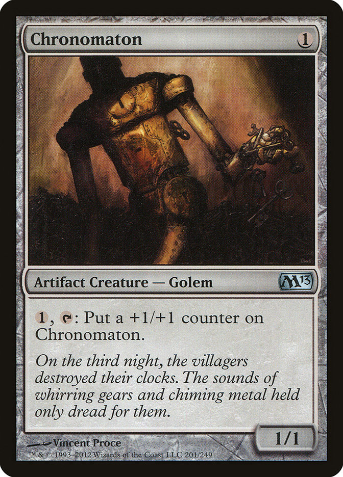 Magic the Gathering Card - Chronomaton - MTG Circle