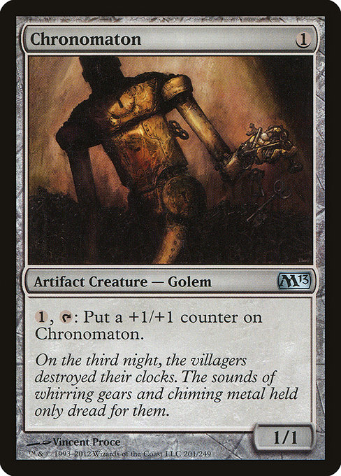 Magic the Gathering Card - Chronomaton - MTG Circle