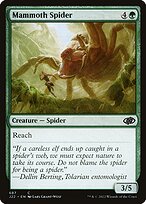 Magic the Gathering Card - Mammoth Spider - MTG Circle
