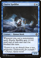 Magic the Gathering Card - Elusive Spellfist - MTG Circle