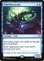 Magic the Gathering Card - Tidal Barracuda - MTG Circle