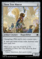 Magic the Gathering Card - Three Tree Mascot - MTG Circle