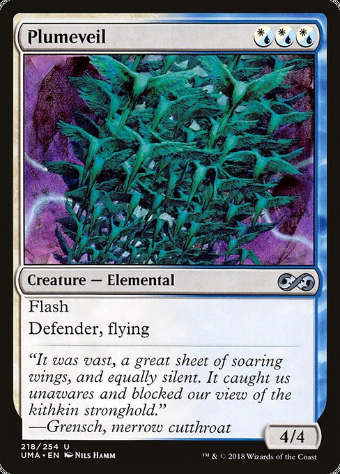 Magic the Gathering Card - Plumeveil - MTG Circle