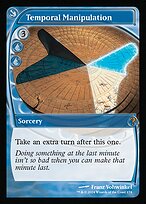 Magic the Gathering Card - Temporal Manipulation - MTG Circle