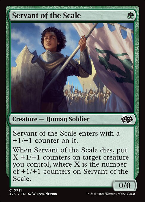 Magic the Gathering Card - Servant of the Scale - MTG Circle