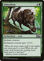 Magic the Gathering Card - Oakenform - MTG Circle