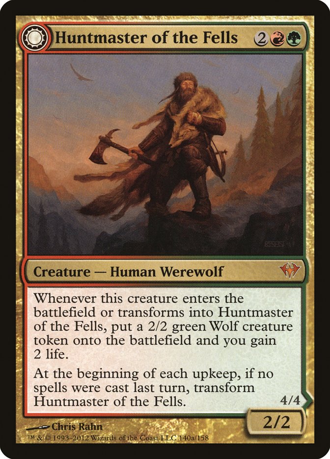 Magic the Gathering Card - Huntmaster of the Fells - MTG Circle