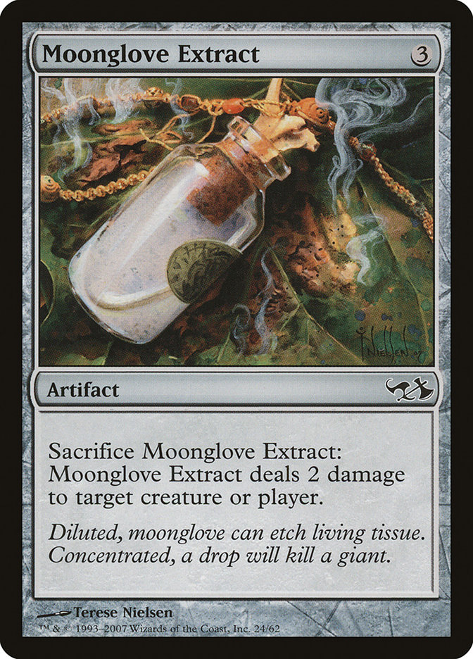 Magic the Gathering Card - Moonglove Extract - MTG Circle
