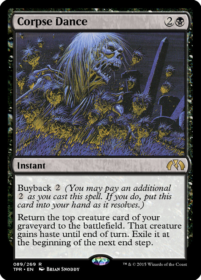 Magic the Gathering Card - Corpse Dance - MTG Circle