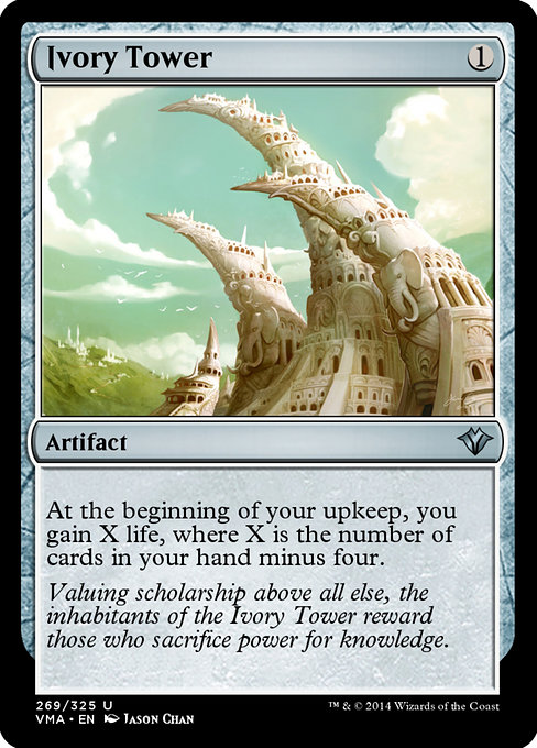 Magic the Gathering Card - Ivory Tower - MTG Circle