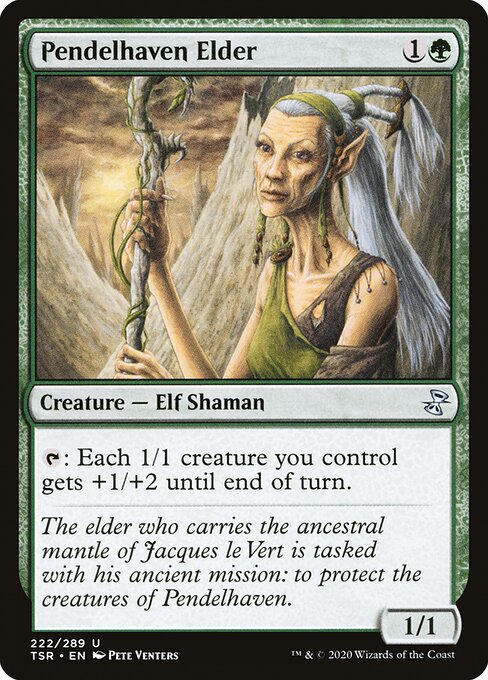 Magic the Gathering Card - Pendelhaven Elder - MTG Circle