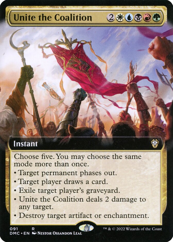 Magic the Gathering Card - Unite the Coalition - MTG Circle