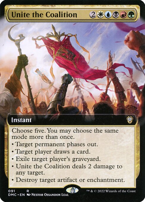 Magic the Gathering Card - Unite the Coalition - MTG Circle