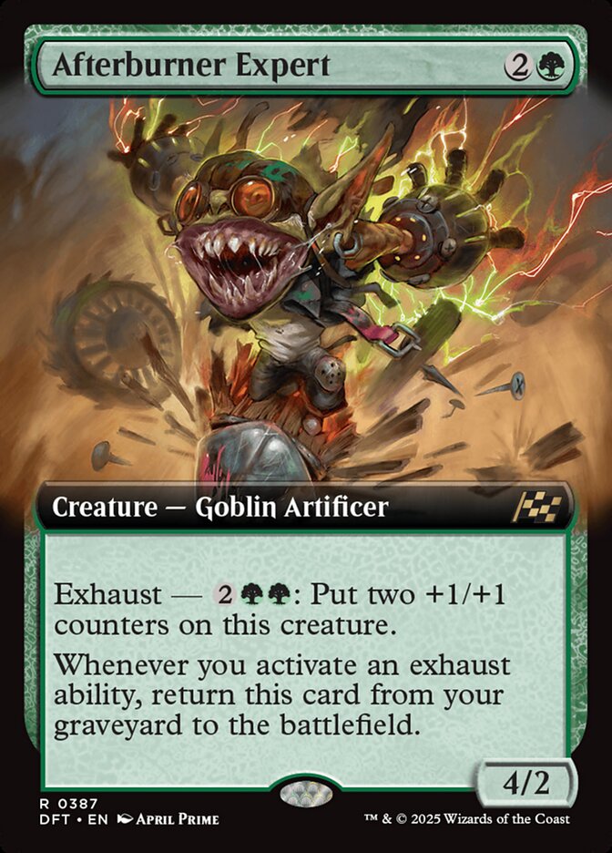 Magic the Gathering Card - Afterburner Expert - MTG Circle