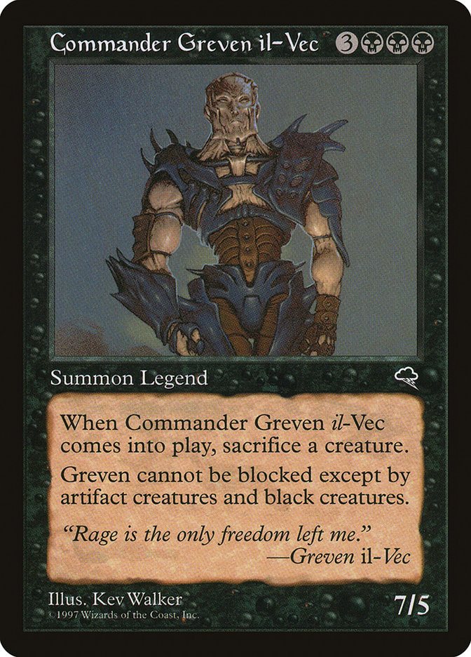 Magic the Gathering Card - Commander Greven il-Vec - MTG Circle