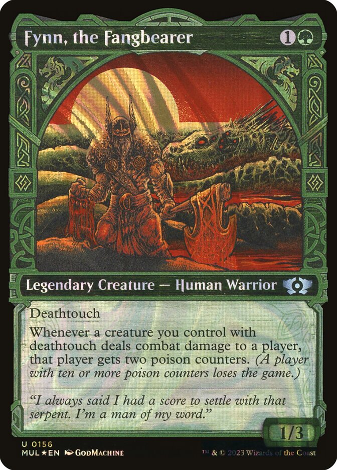 Magic the Gathering Card - Fynn, the Fangbearer - MTG Circle