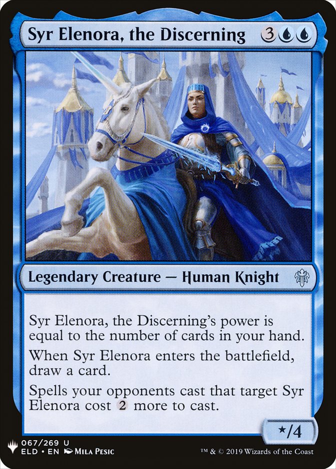 Magic the Gathering Card - Syr Elenora, the Discerning - MTG Circle