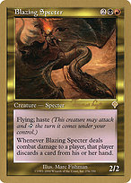 Magic the Gathering Card - Blazing Specter - MTG Circle