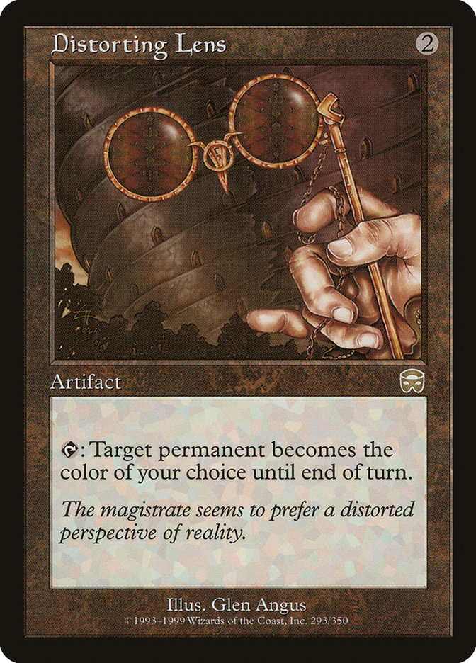 Magic the Gathering Card - Distorting Lens - MTG Circle