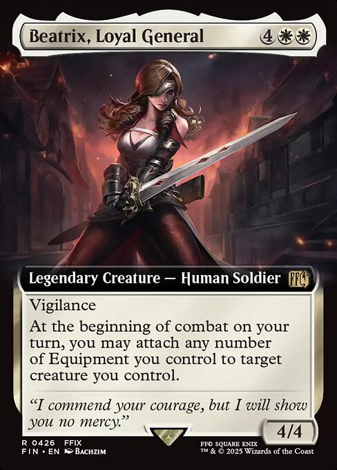 Magic the Gathering Card - Beatrix, Loyal General - MTG Circle