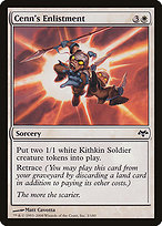 Magic the Gathering Card - Cenn's Enlistment - MTG Circle