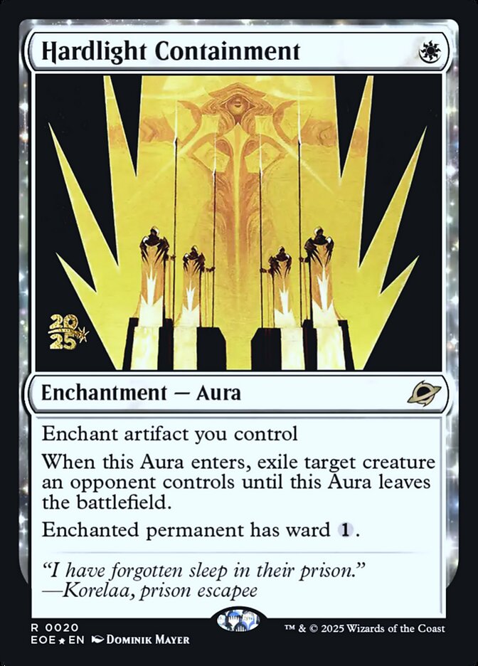 Magic the Gathering Card - Hardlight Containment - MTG Circle