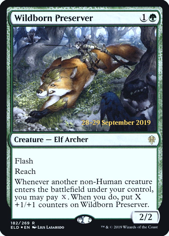 Magic the Gathering Card - Wildborn Preserver - MTG Circle