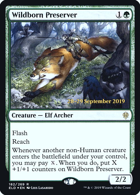 Magic the Gathering Card - Wildborn Preserver - MTG Circle