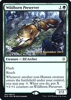 Magic the Gathering Card - Wildborn Preserver - MTG Circle