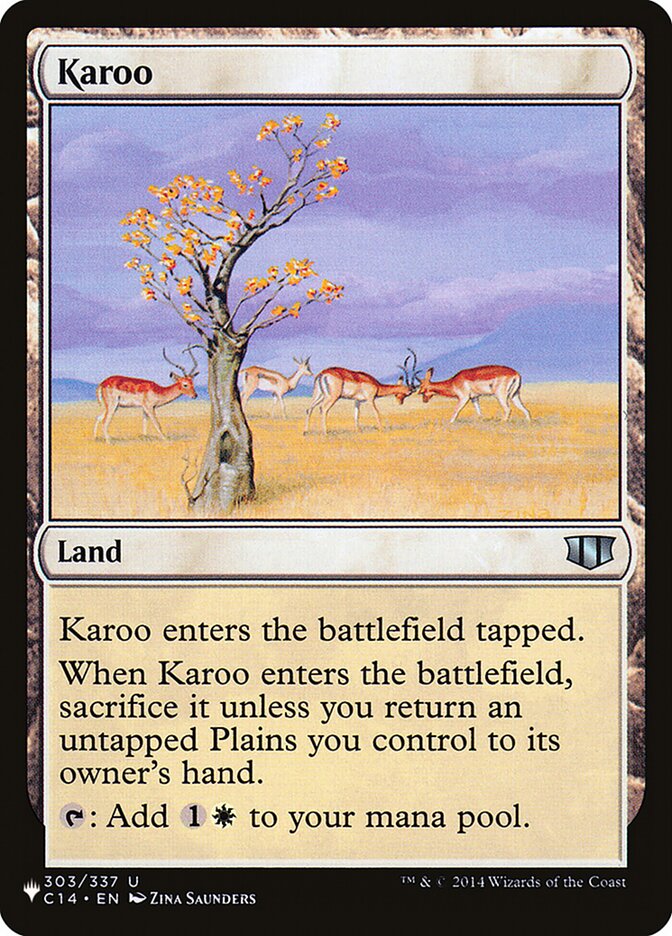 Magic the Gathering Card - Karoo - MTG Circle