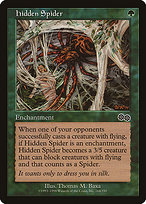 Magic the Gathering Card - Hidden Spider - MTG Circle