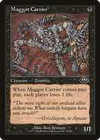 Magic the Gathering Card - Maggot Carrier - MTG Circle