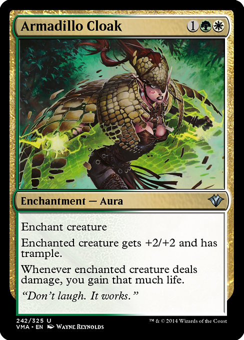Magic the Gathering Card - Armadillo Cloak - MTG Circle