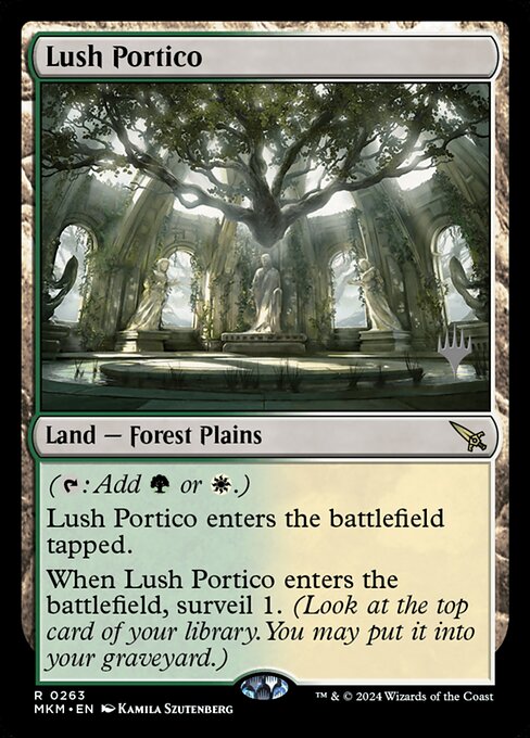 Magic the Gathering Card - Lush Portico - MTG Circle