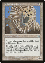 Magic the Gathering Card - Glittering Lion - MTG Circle