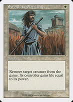 Magic the Gathering Card - Swords to Plowshares - MTG Circle