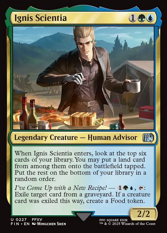 Magic the Gathering Card - Ignis Scientia - MTG Circle